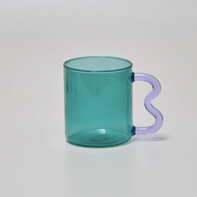 Wiggle Glass Mug