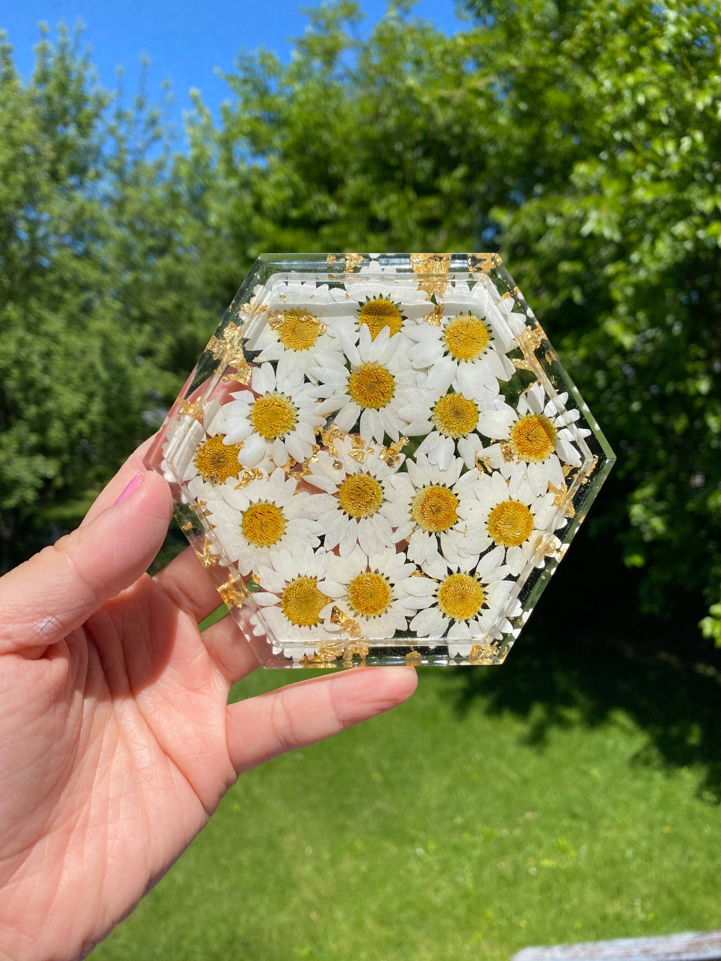 Daisy Jewelry Tray