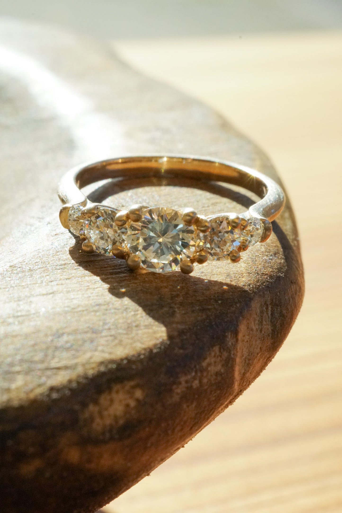 Acacia 5 Stone Ring