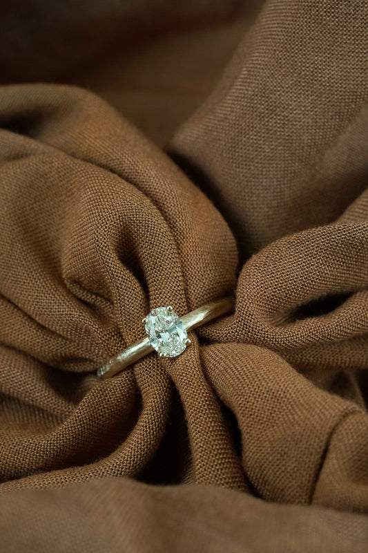 Liquidation — Marigold Solitaire — Oval Diamond