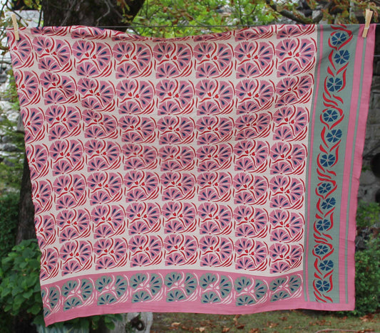 Diego Rose Organic Cotton Scarf