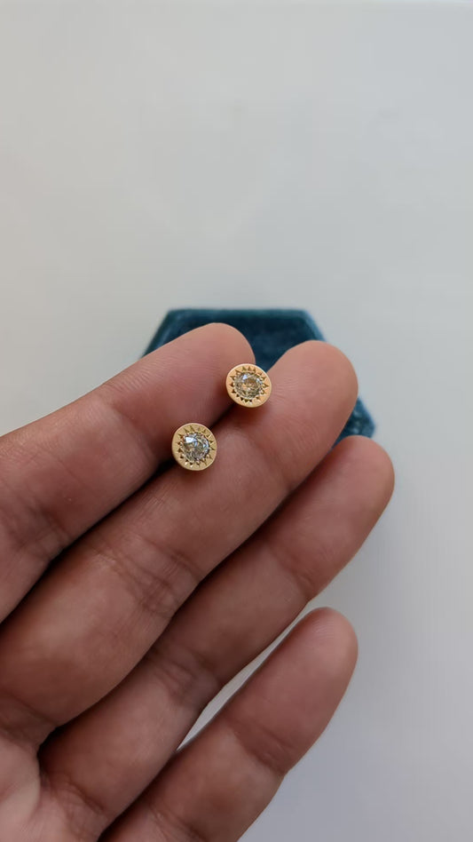 Liquidation — Celestial Studs — Antique Diamond