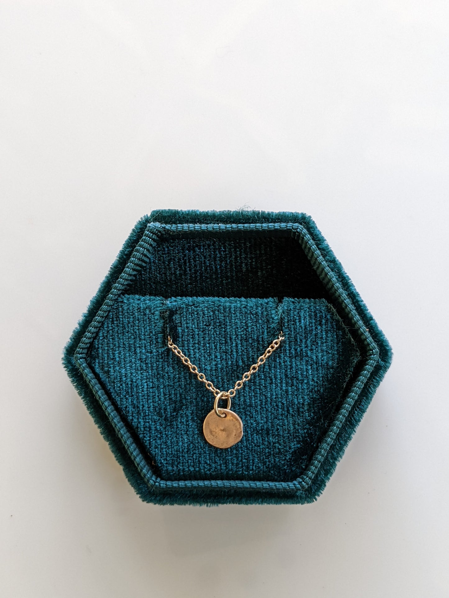 Liquidation — Tiny Disc Pendant