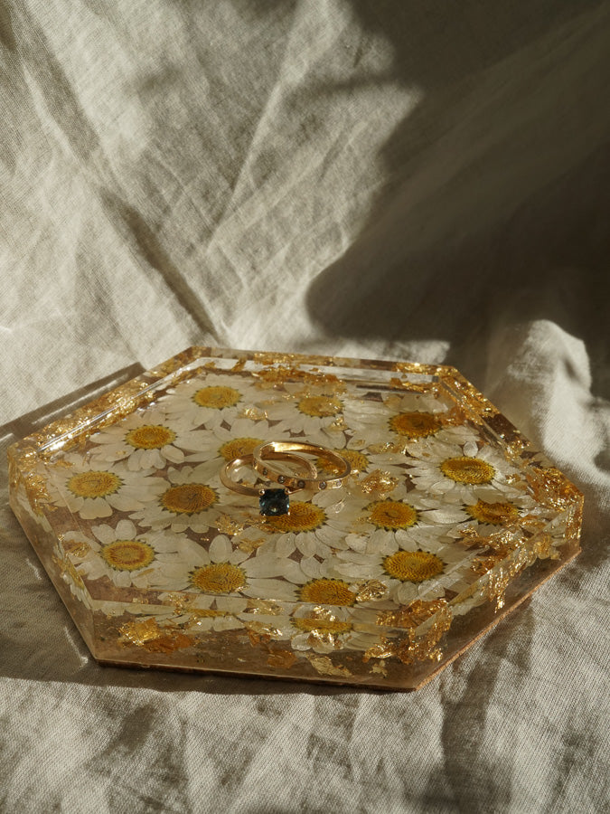 Daisy Jewelry Tray