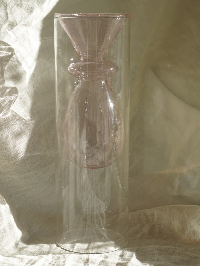 Pink Teardrop Vase