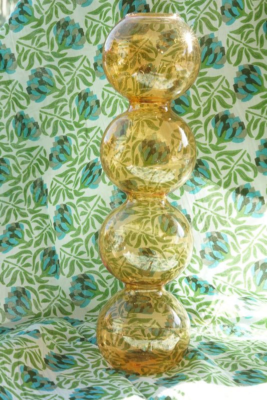 Bubble Vase: Orange